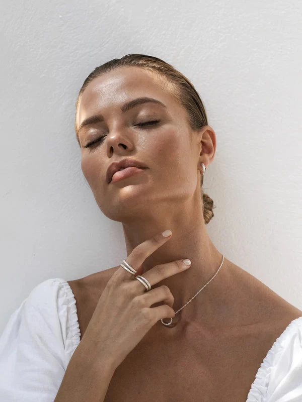 Wild Ivy Marais Rings (SET) Silver 8 Wild Ivy Marais Rings (SET) Silver