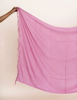 Indigo Luna Beach Sarong Orchid