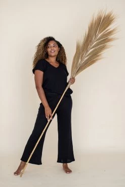 Indigo Luna Helga Pants Black New In