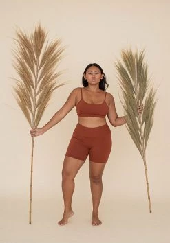 Indigo Luna Ananda Shorts Dark Ochre New In