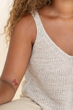 Indigo Luna Helga Singlet Oat New In 10 Indigo Luna Helga Singlet Oat New In