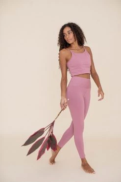 Indigo Luna Ananda Tank Pink Rose New In