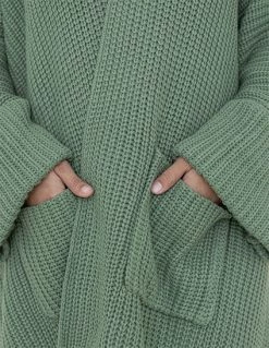 Indigo Luna Tuula Poncho Mint