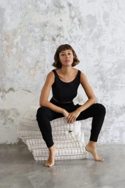 Indigo Luna Warrior Top Black